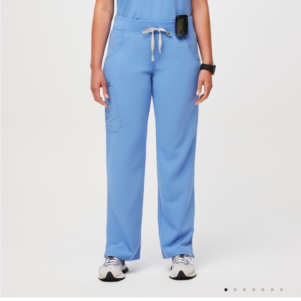 FIGS Kade Scrub Pants Ceil Blue